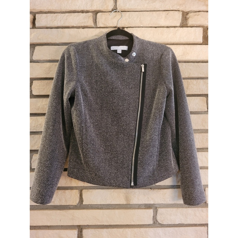 New York & Company Zip Up Blazer